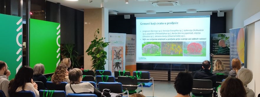 Druženje s građanima, radionica projekta ActGREEN u ZECu, tema održavanje dvorišta